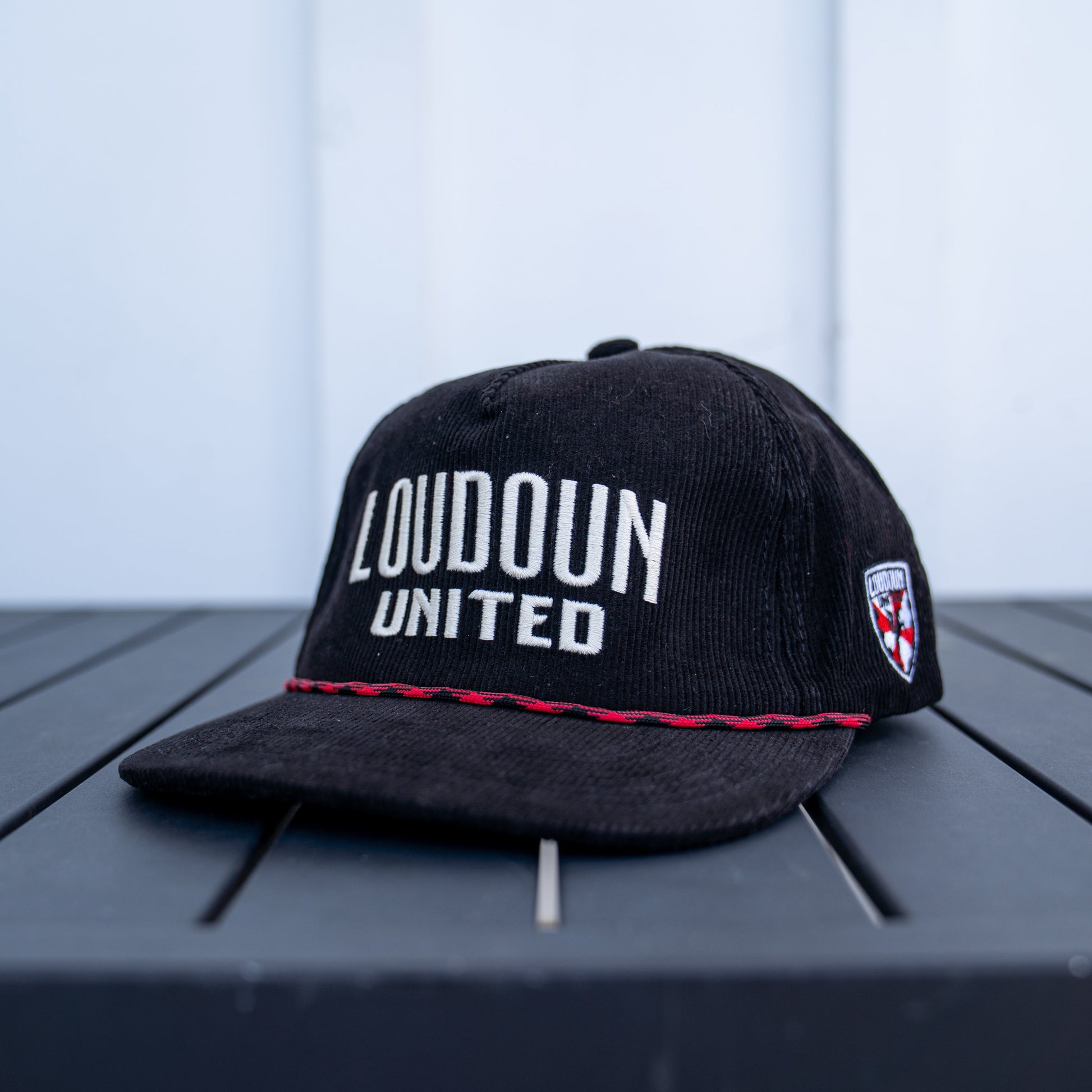 Loudoun United Black Corduroy Hat