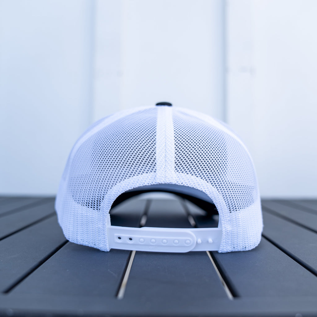 Loudoun United Black & White Trucker Cap