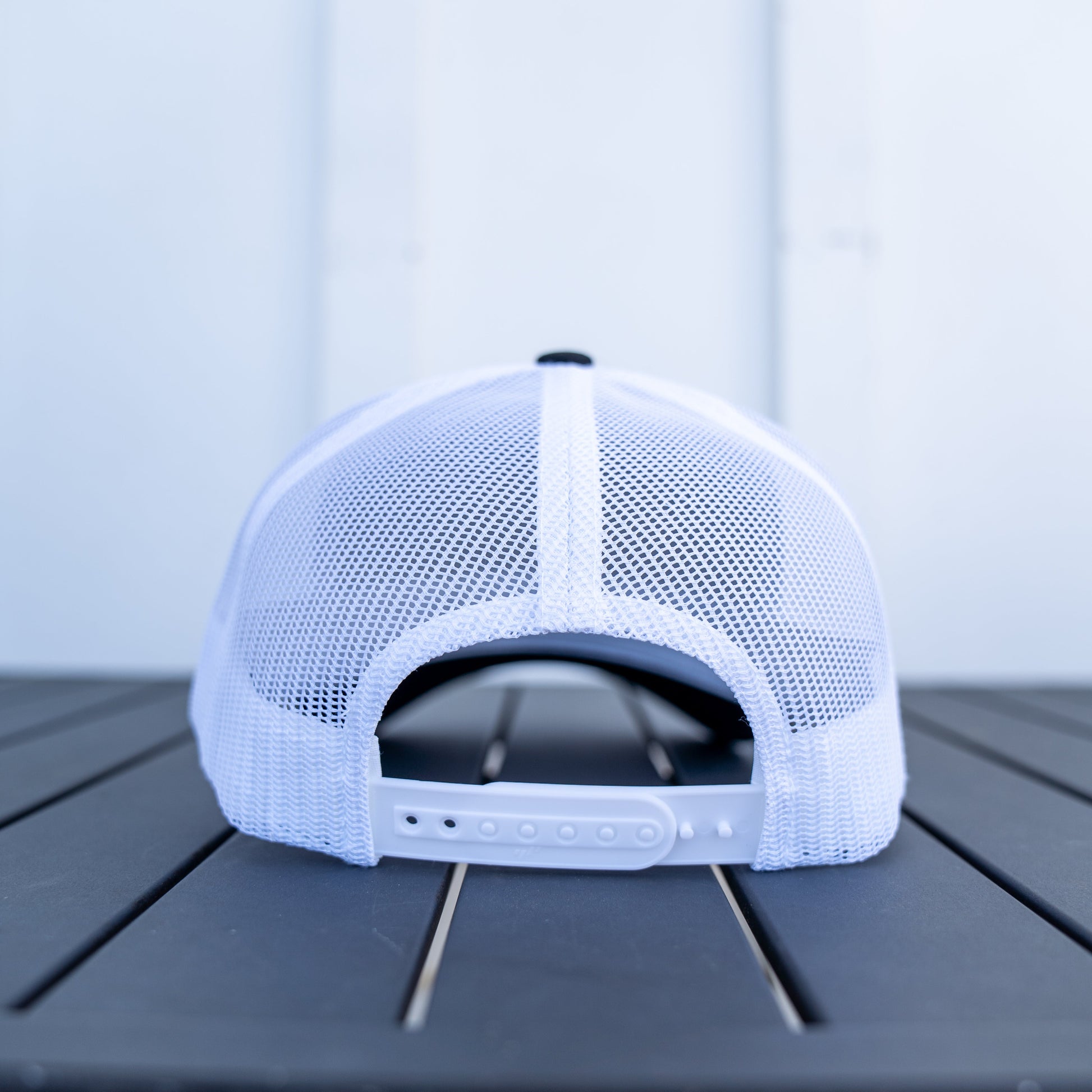 Loudoun United Black & White Trucker Cap