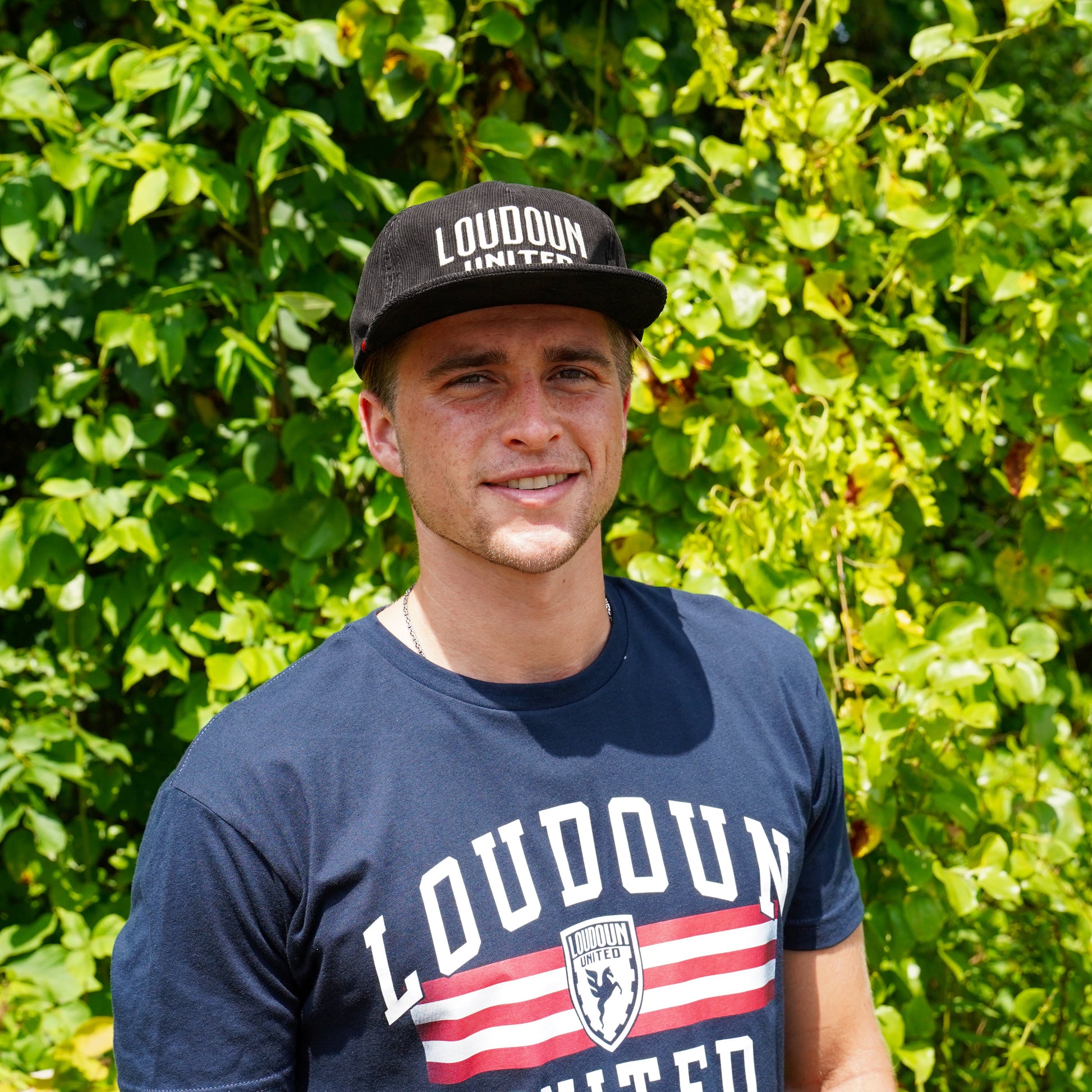 Loudoun United Black Corduroy Hat