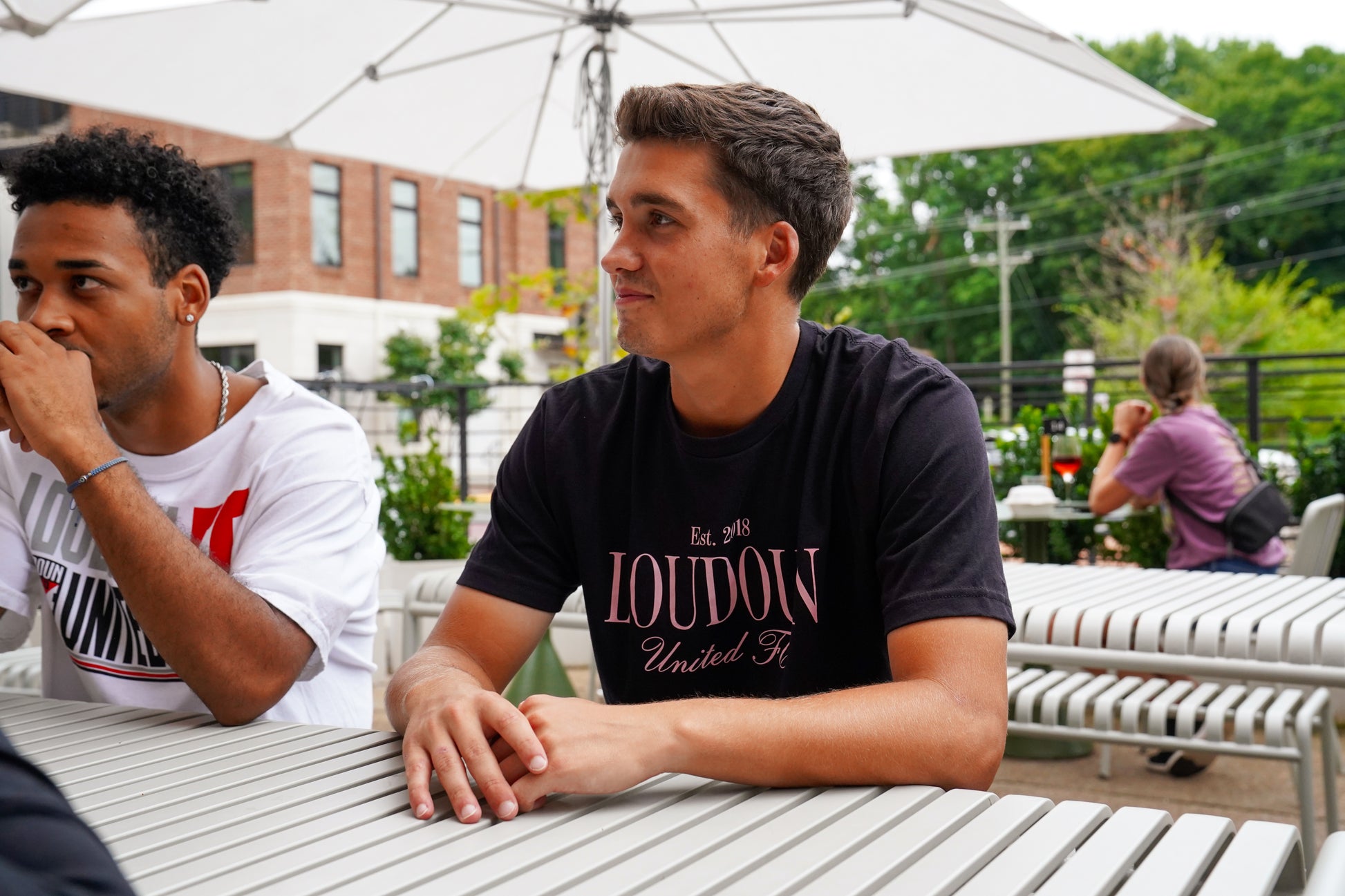 Loudoun United Black & Pink T-Shirt