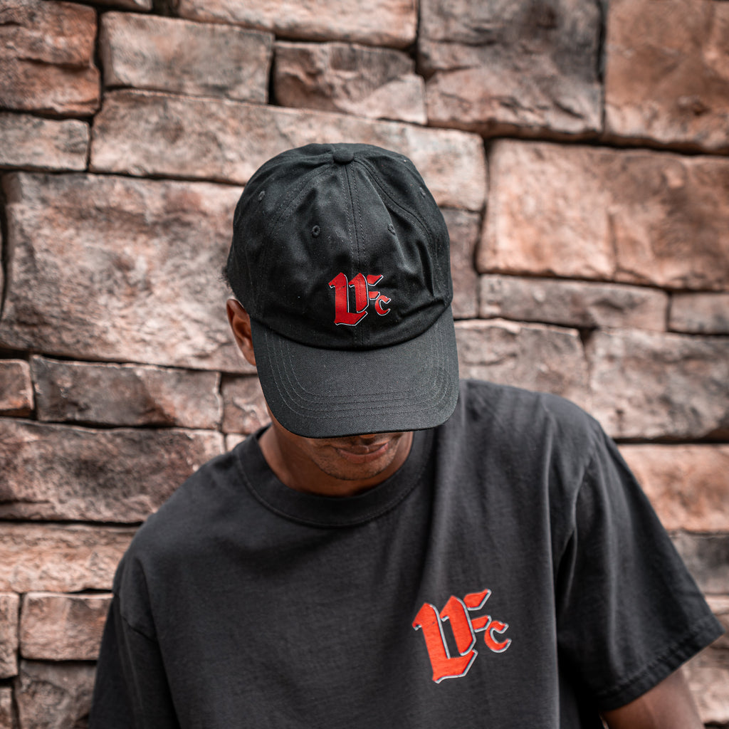 Black Vintage Dad Hat