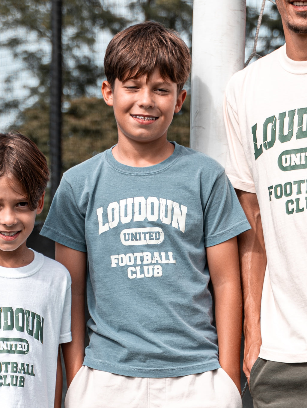 Youth Blue Campus Tee