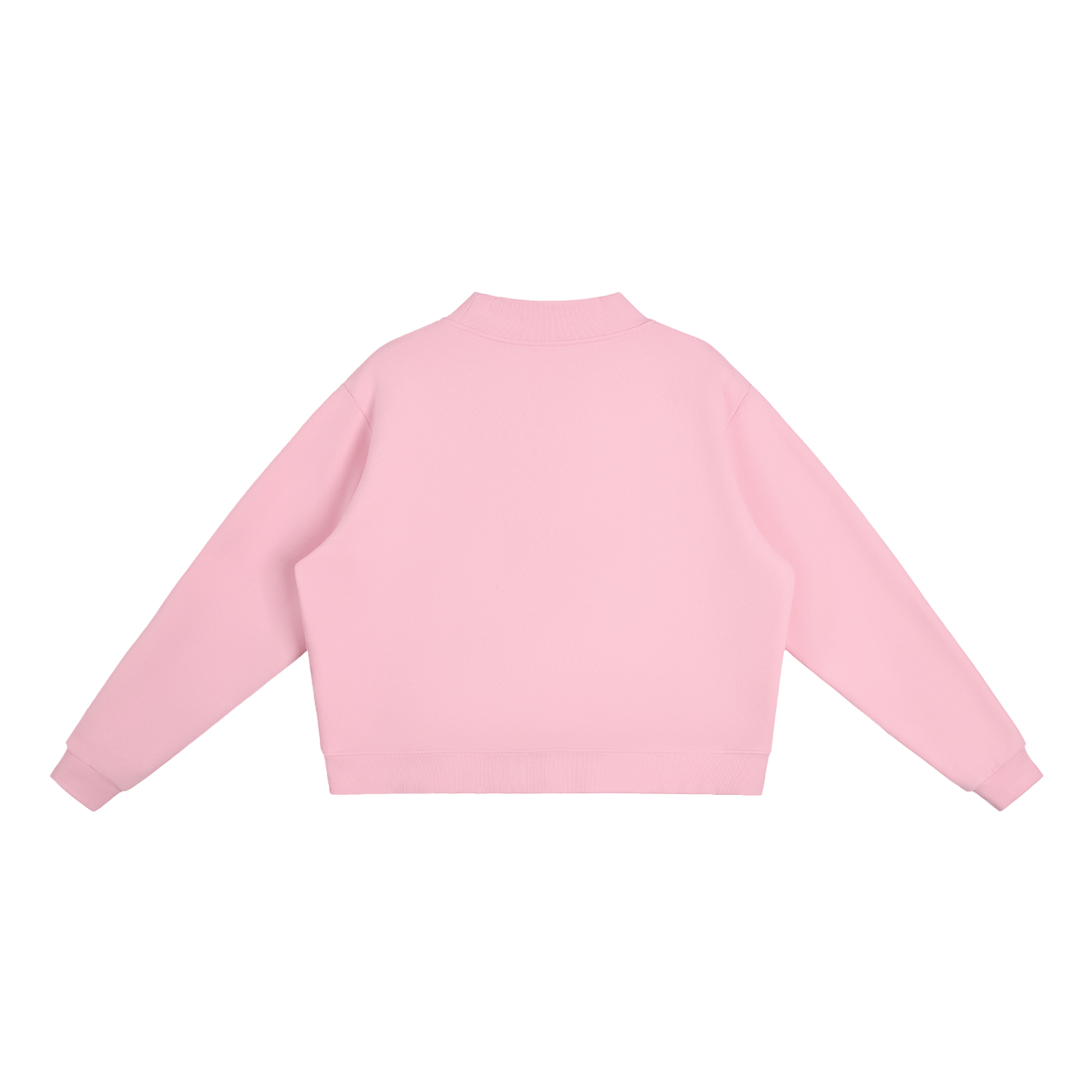 Essential Crest Mockneck Sweatshirt