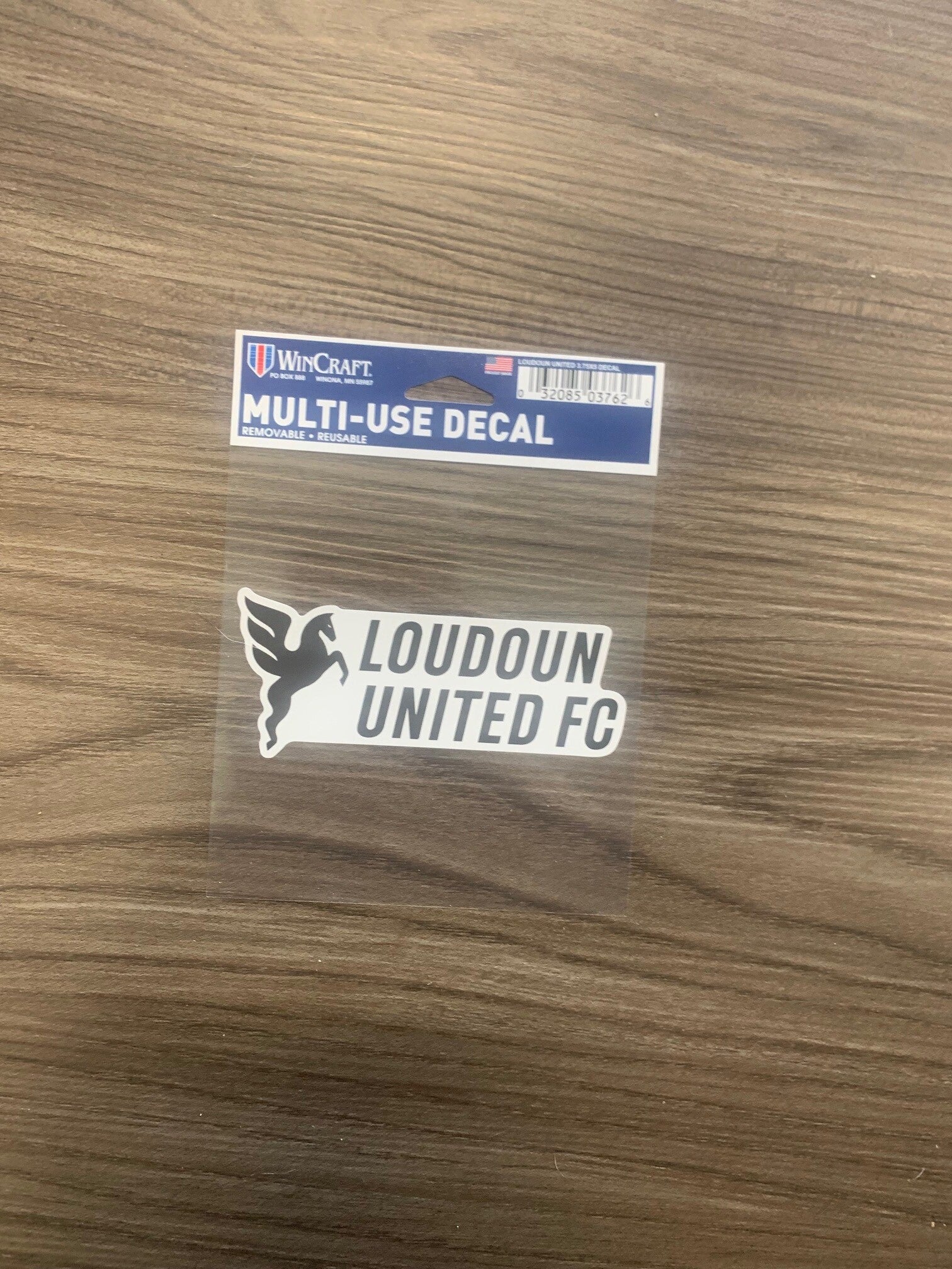 LUFC Text Logo Decal