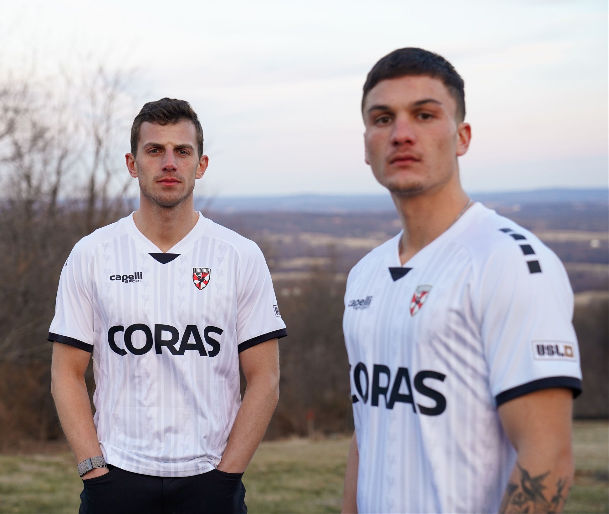 Youth Loudoun United FC Light Kit Soccer Jersey - Official White USL Championship Jersey