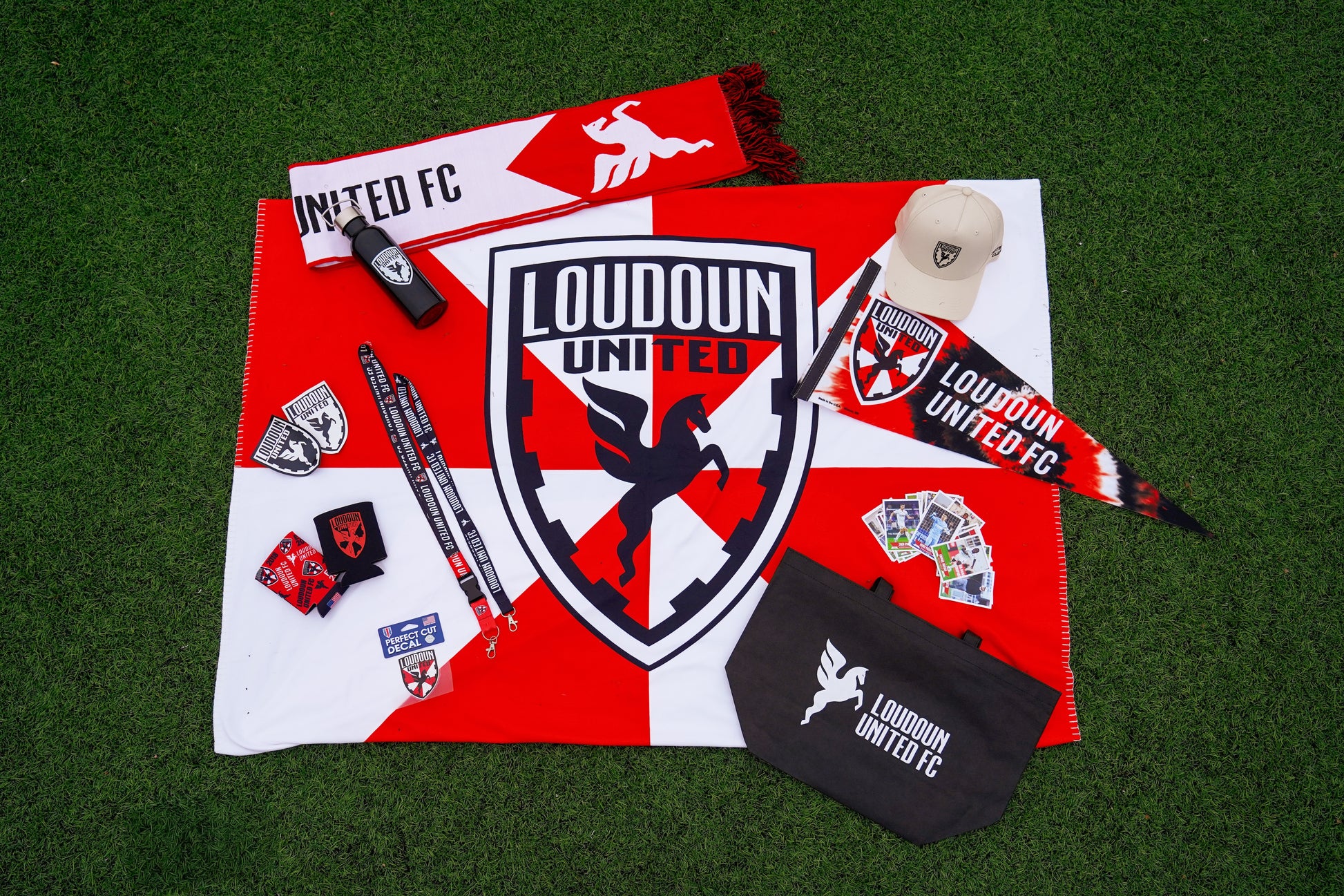 Loudoun United Fleece Blanket
