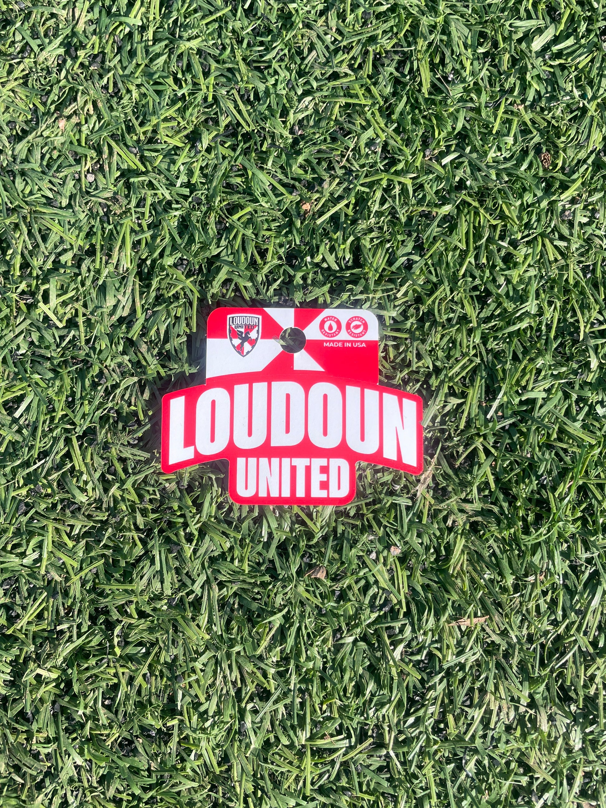 Loudoun United Word Mark Sticker