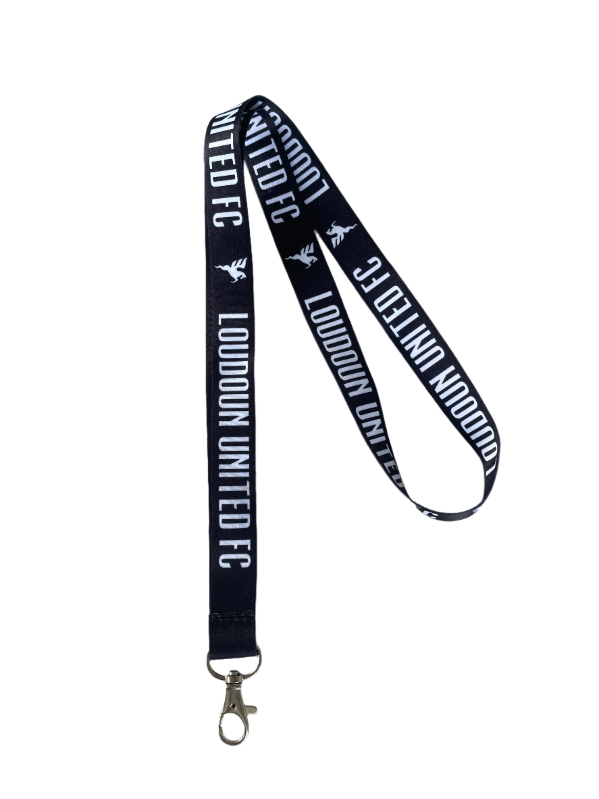 Loudoun United FC Black Lanyard