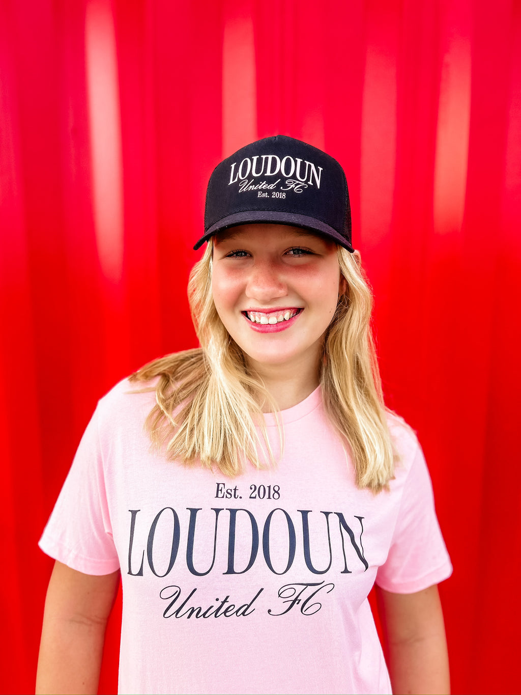 Loudoun United Pink T-Shirt