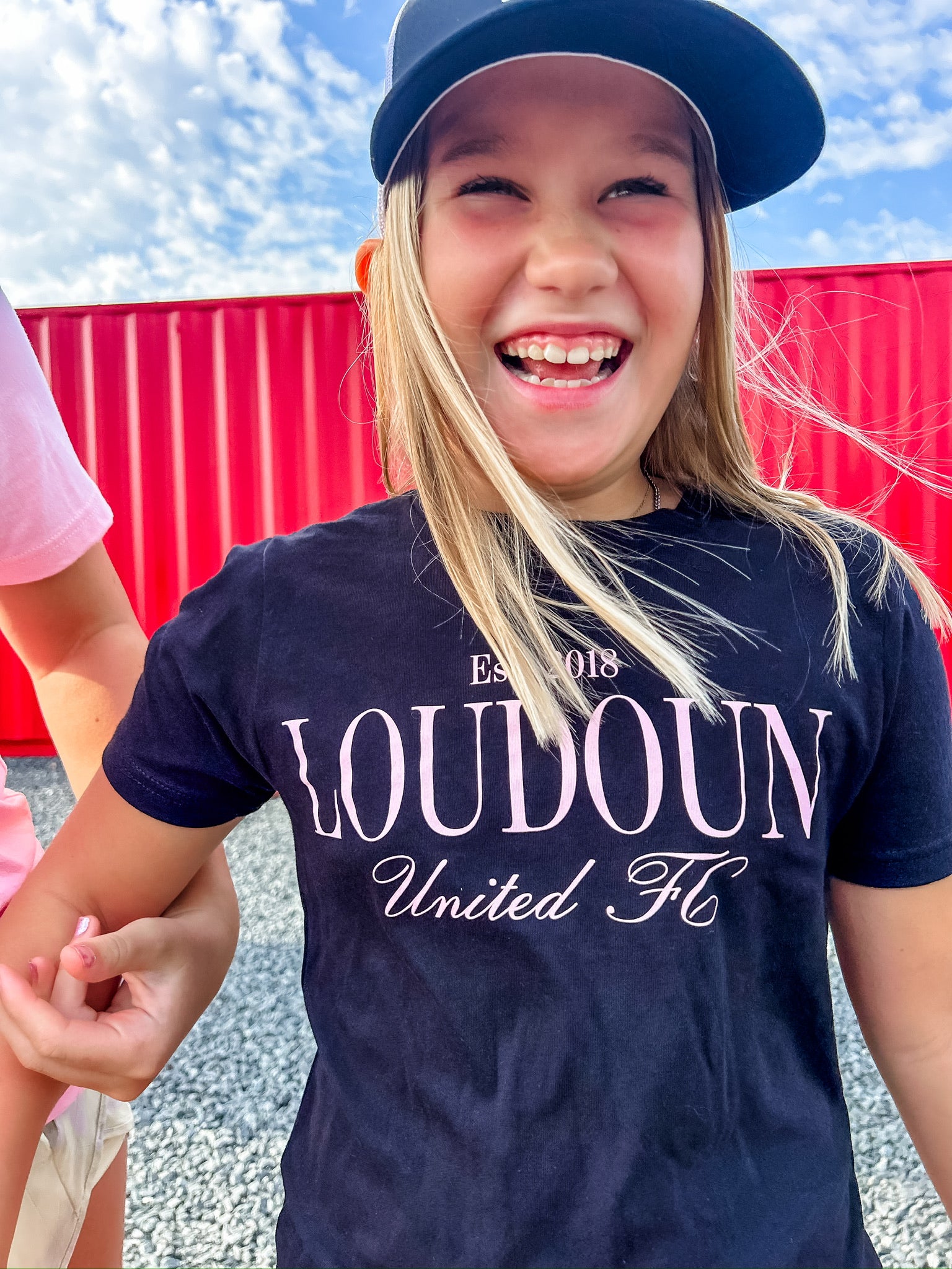 Loudoun United Black & Pink T-Shirt