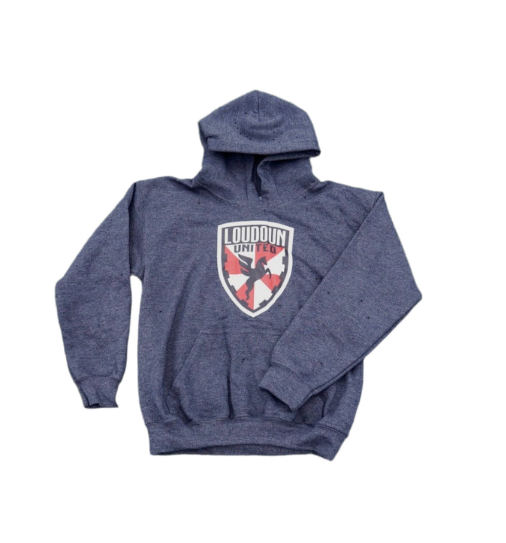 Loudoun Dark Grey Crest Hoodie