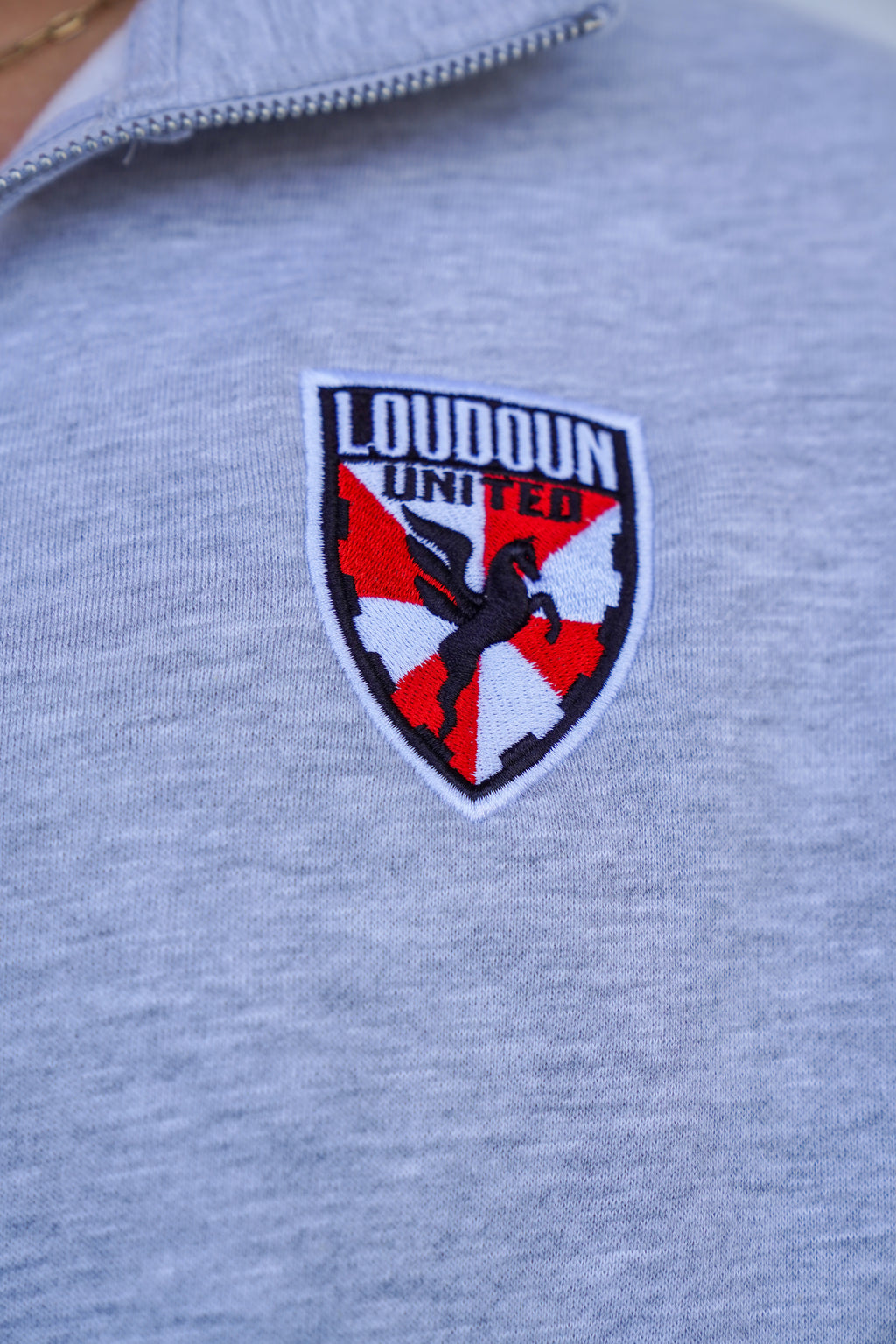Light Grey Quarter-Zip