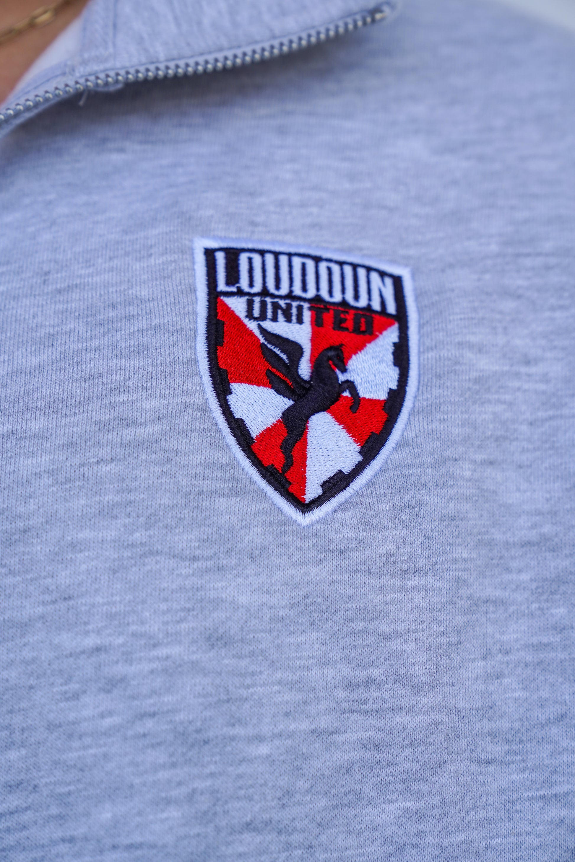 Light Grey Quarter-Zip