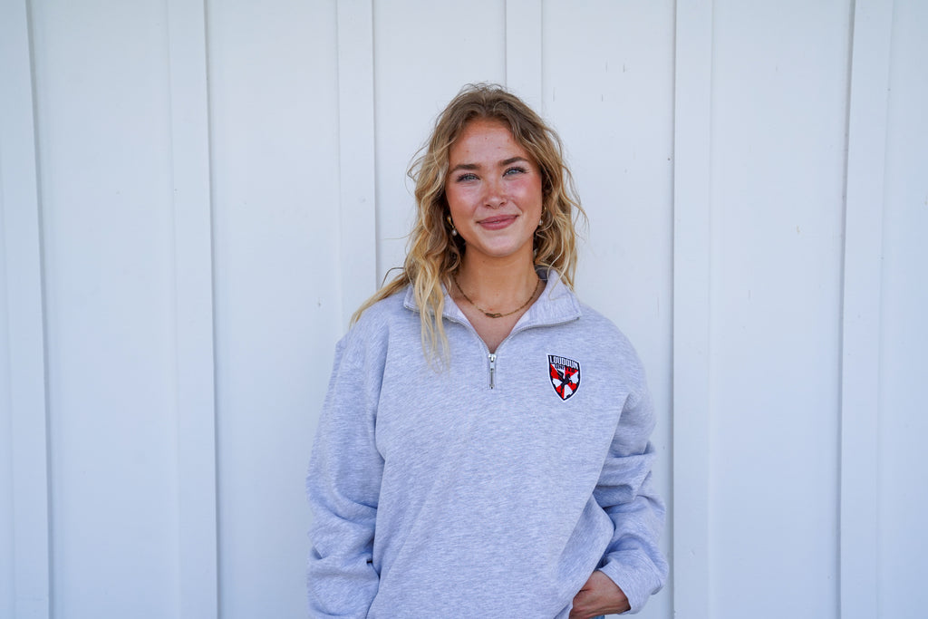 Light Grey Quarter-Zip
