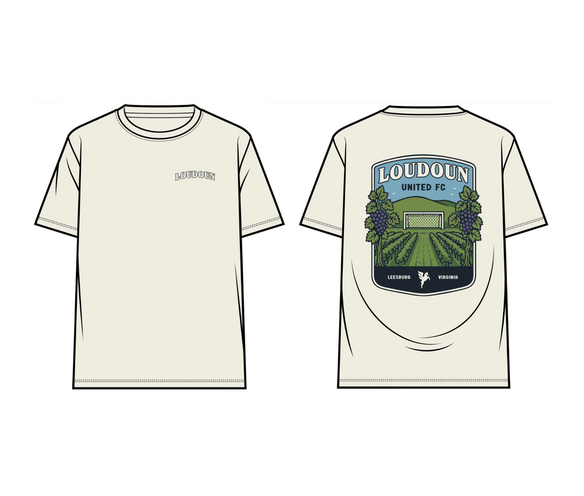 Loudoun United FC Wine Country Tee