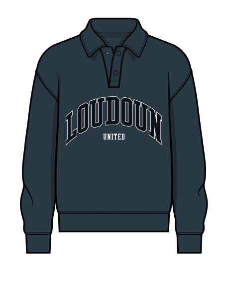 Charcoal Pegasus Rugger Sweater