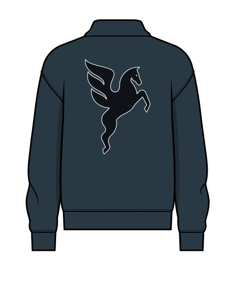 Charcoal Pegasus Rugger Sweater