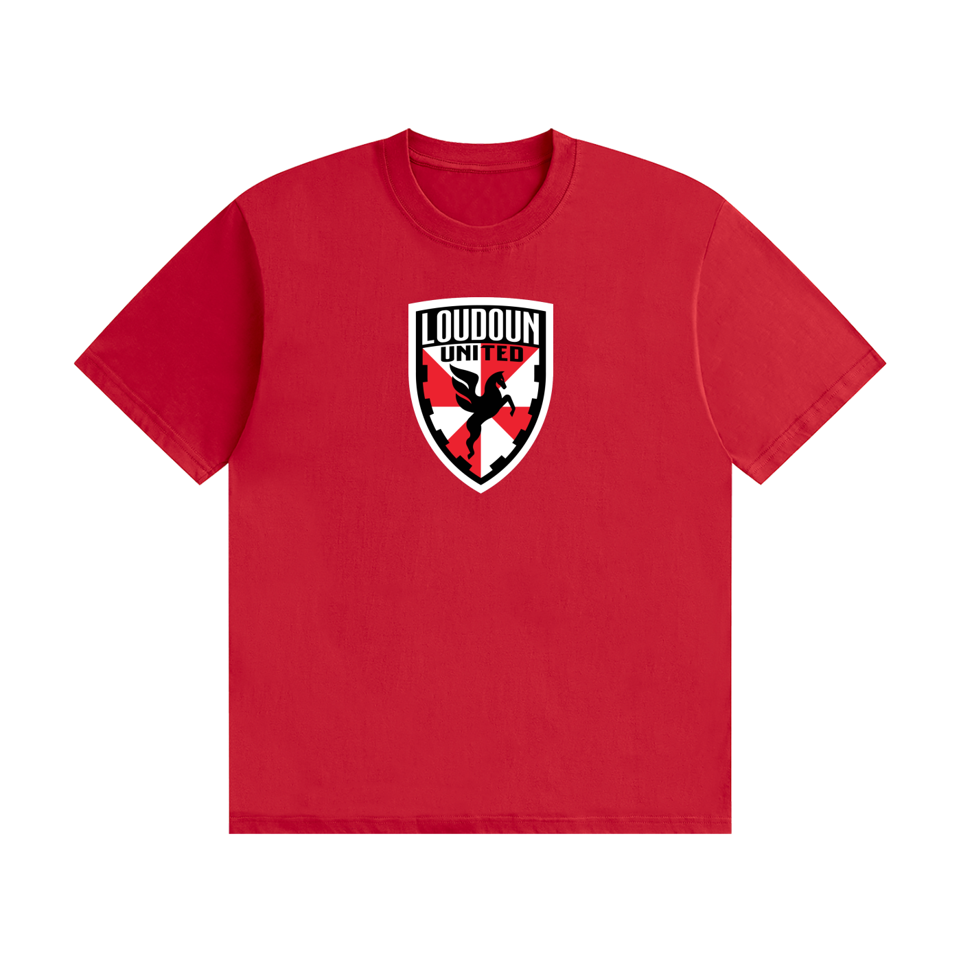 Loudoun United FC Crest T-Shirt - Red