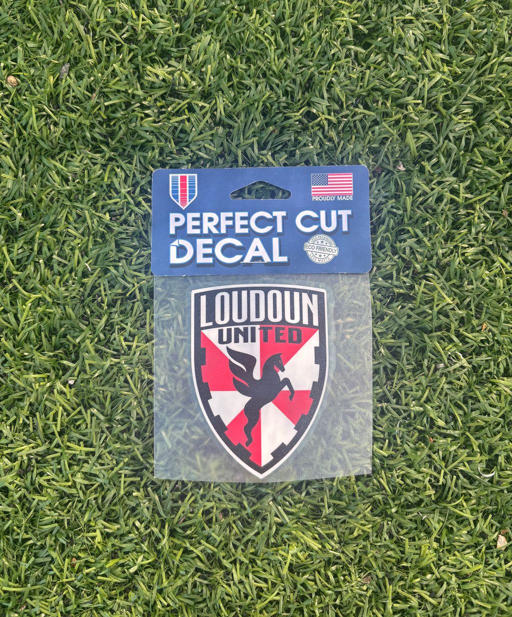 Loudoun United Red Crest Decal