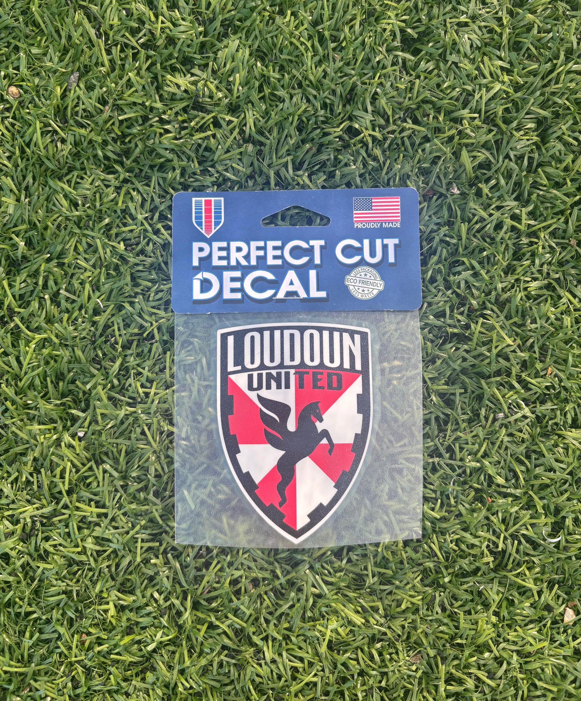 Loudoun United Red Crest Decal
